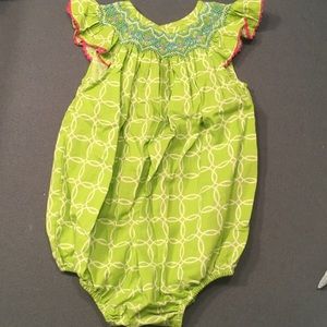 Smocked Girls bubble